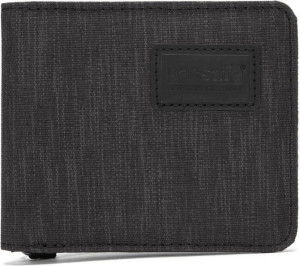 Portfel antykradzieżowy Pacsafe Bifold Wallet Carbon