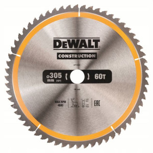 Dewalt Tarcza Tnąca Do Drewna Dt1960 305 Mm 60 Z