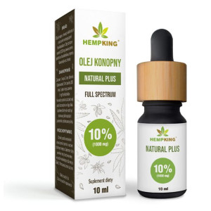 Olejek CBD 10% Natural (1000mg) 10ml Hempking