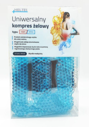Heltes Kompres Żelowy Typu Ciepło/zimno -uniwersalny -27x19 Cm