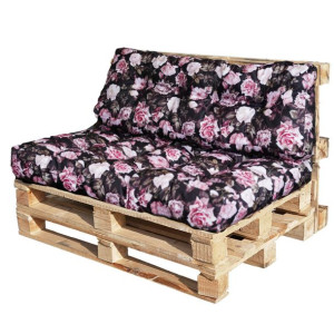 Poduchy OGRODOWE na euro palety PIKOWANE 120x40