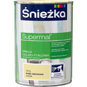 Śnieżka EMALIA OLEJNO-FTALOWA 0,8l Kość Słoniowa Połysk F570