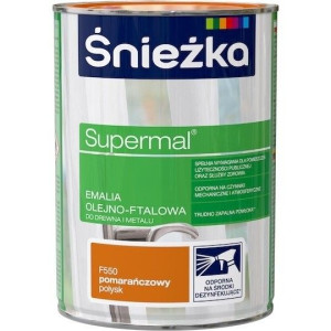 Śnieżka EMALIA OLEJNO-FTALOWA 0,8l Pomarańczowy Połysk F550