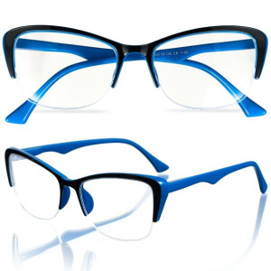 Okulary CATZYL Damskie Kocie Flex Etui Minus -4,5