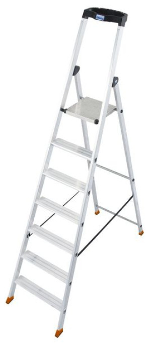 Drabina jednostronna aluminiowa 7 stopni Krause Monto Solido 126665