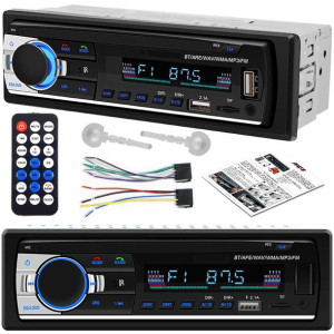 Radio Samochodowe 1 Din Usb Sd Mp3 Bluetooth