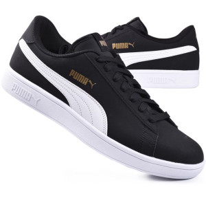 Buty Męskie Puma Smash v2 Buck czarne (365160 23) - 42
