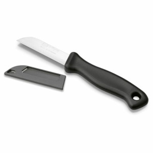 Nóż do warzyw i owoców MS Tworzywa Solingen 6 cm czarny