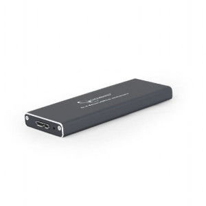 Kieszeń GEMBIRD EE2280-U3C-01 (M.2  Micro USB 3.0 B  Aluminium  kolor czarn