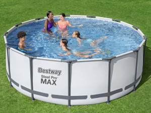 Basen Ogrodowy Stelażowy Bestway 396x122 Max 22w1