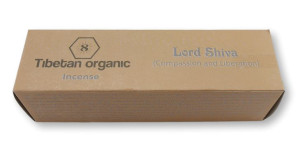 Kadzidełka Tibetan Organic Lord Shiva (współczucie i wyzwolenie)