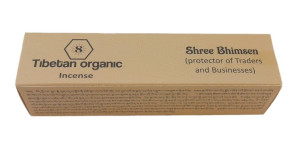 Kadzidełka Tibetan Organic Shree Bhimsen (Ochrona handel + rzemiosło)