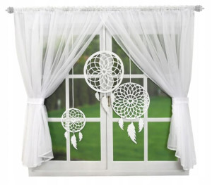 Firana Gotowa 400x150 Panel Łapacz Snów Firanka