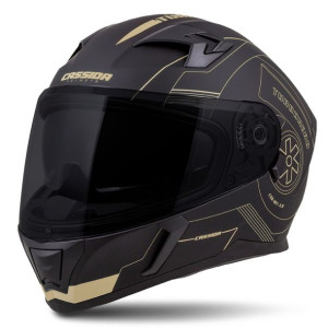 + Czarna Szyba Kask Motocyklowy Cassida 3.0 New Xs