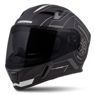 + Czarna Szyba Kask Motocyklowy Cassida 3.0 New Xs