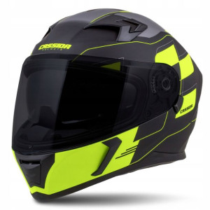 +czarna Szyba Kask Motocyklowy Cassida 3.0 New Xxl