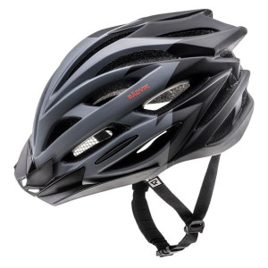 Kask rowerowy Radvik Stormline czarno-szary rozmiar L