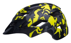 Kask juniorski BELL SIDETRACK matte black camosaurus roz. Uniwersalny (50–5