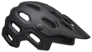 Kask mtb BELL SUPER 3 matte gloss black gray roz. M (55-59 cm)