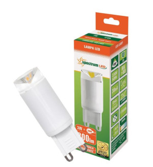 Żarówka LED G9 2,5W 230V ciepła WW Spectrum