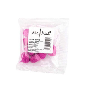 Kapturki do pedicure 10 mm gradacja 60 10 szt ABS Podo Fioletowy Purple