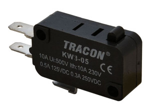 Wyłącznik krańcowy mikro ze zderzakiem TRACON