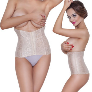 MITEX Talia Gorset Modelujący z Fiszbiną Beż 2XL