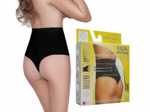 Mitex Iga Stringi Wyszczuplające Czarne Xxl