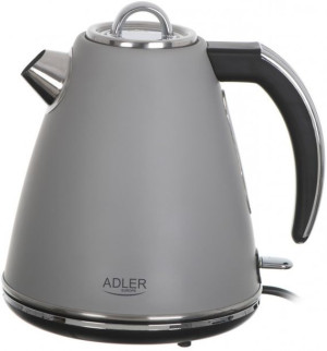 Czajnik stalowy Adler AD 1343 1850 W - 1.5l szary