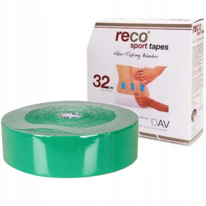 Reco Tape Plastry Kinezjologiczne Zielone 5cmx32m