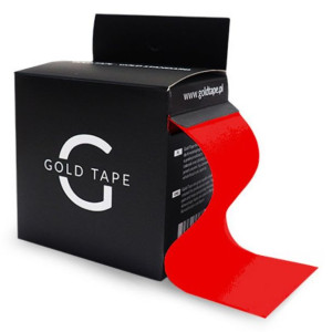 Tejpy Taśmy Kinesiotaping Plastry Gold Tape 5cmx5m