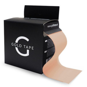 GOLD TAPE tejp taśma plastry kinesiology taping