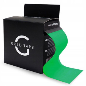Tejpy Taśmy Kinesiotaping Plastry Gold Tape 5cmx5m