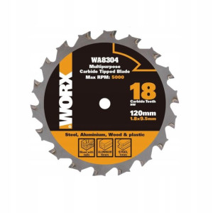 Worx Tarcza Tnąca 120mm Wa8304