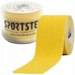 Tejpy Kinesiotaping taśma Sportstex Atex żółte