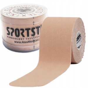 Beżowe Plastry Kinezjologiczne Atex Sport Taping