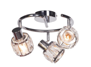 Lampa sufitowa DESALIA-3R CR chrom 3xE14 Vitalux