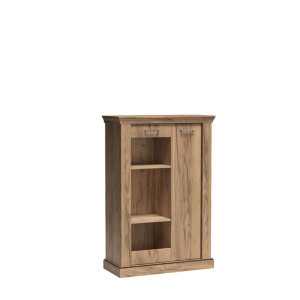 Witryna Antica A12 97cm Dąb Craft Złoty Salon