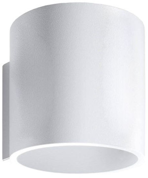 Biały Loftowy Kinkiet Lampa Ścienna A
