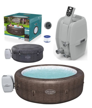 DUŻE JACUZZI OGRODOWE SPA dmuchane basen Bestway St. Moritz dla 7 osób