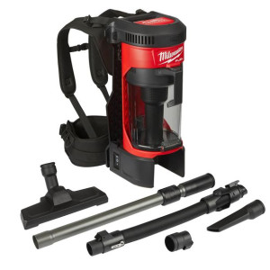 Odkurzacz plecakowy 18V 380W Milwaukee M18 FBPV-0