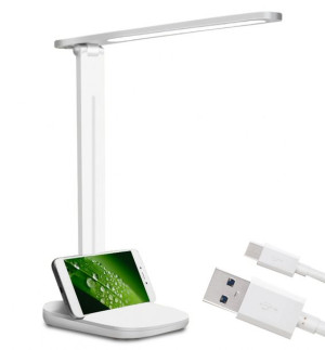 Lampka Biurkowa Led Szkolna Nocna 3 Barwy Usb
