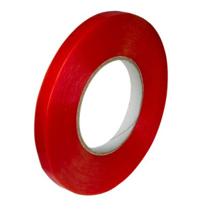 Taśma Dwustronna Montażowa Folia PET, Klej Akryl, Grubość 0.22mm 19MM 50MB