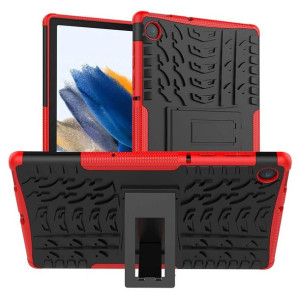 Etui pancerne do Samsung Galaxy Tab A8 10.5" SM-X200 SM-X205 Czerwony