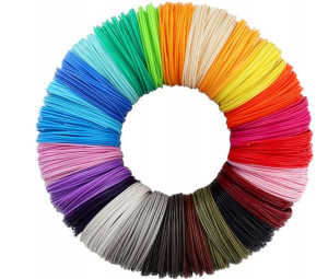 Wkłady Długopis 3d Pen Filament Pla 90m 30 Kolorów