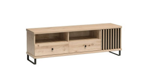 Szafka Rtv Cali C6 160cm Dąb Artisan Nogi