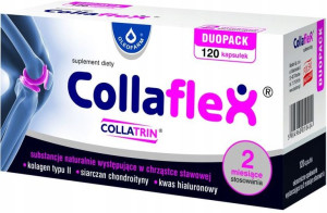 Collaflex 120 Kapsułek Oleofarm Stawy Kolagen