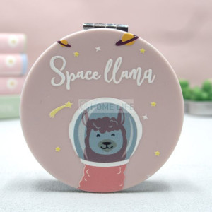 Lusterko małe kieszonkowe podręczne SPACE lama