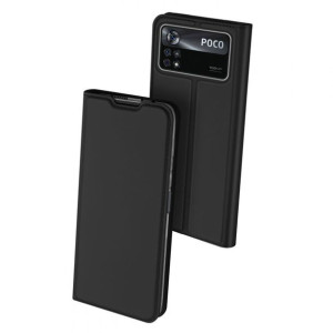Etui Dux Ducis z Klapką do Xiaomi Poco X4 Pro 5G czarny