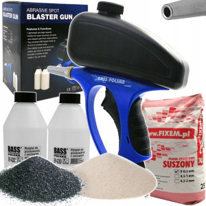 Piaskarka Pistolet Do Piaskowania + Piasek 25kg